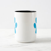 Paw Print Coffee Tasse (Mittel)
