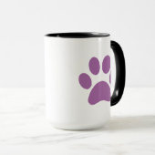 Paw Print Coffee Tasse (VorderseiteRechts)