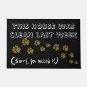 Paw Print Doormat Fußmatte (Vorderseite)