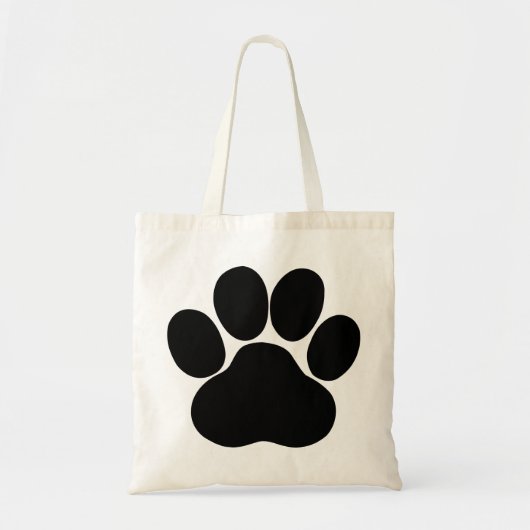 Paw Print for Pet Lover Tragetasche (Vorne)
