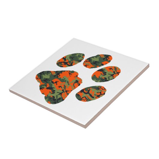 Paw Print - Geschenke für Hundeliebhaber Fliese (Seite)