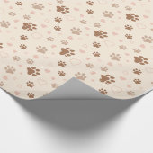 Paw Print Geschenkpapier (Ecke)