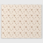 Paw Print Geschenkpapier (Flach)