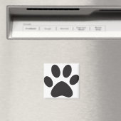 Paw Print Hund Katze Tier Füßchen Welpe Magnet (In Situ (Geschirrspüler))