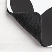 Paw Print Hund Katze Tier Füßchen Welpe Mousepad (Ecke)