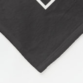 Paw Print | Hund oder Welpe mit mehreren Fotos Fleecedecke (Ecke)