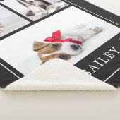 Paw Print | Hund oder Welpe mit mehreren Fotos Sherpadecke (3/4)
