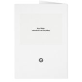 Päw Print Hund Vater Fotovorlage Vatertag (Hinten)