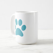 Paw Print Kaffeetasse (Vorderseite Links)