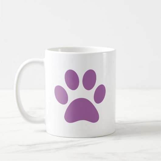 Paw Print Kaffeetasse (Links)