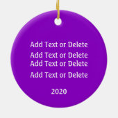 Paw Print Keramik Ornament (Hinten)