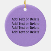 Paw Print Keramikornament (Hinten)