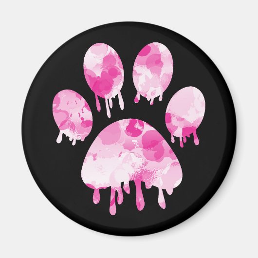 Paw Print Magnet (Vorne)