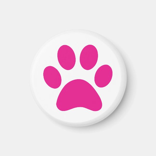 Paw Print Magnet (Vorne)
