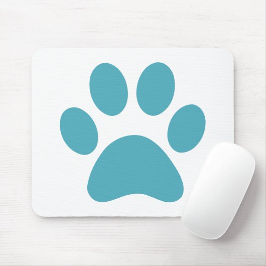 Paw Print Mousepad (Mit Mouse)