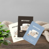 Paw Print Pattern Birthday Card Karte