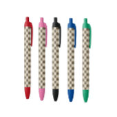 Paw Print Pattern Earthy Sand Kugelschreiber