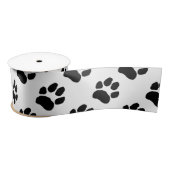 Paw Print Satinband (Spule)