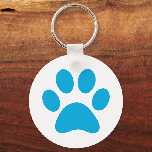 Paw Print Schlüsselanhänger (Vorderseite)