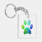 Paw Print Schlüsselanhänger (Vorderseite links)