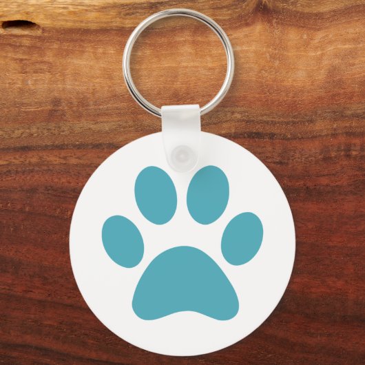 Paw Print Schlüsselanhänger (Rückseite)