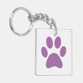 Paw Print Schlüsselanhänger (Vorderseite links)
