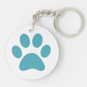 Paw Print Schlüsselanhänger (Rückseite)