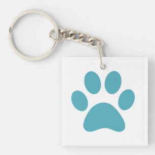 Paw Print Schlüsselanhänger