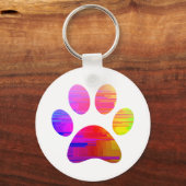 Paw Print Schlüsselanhänger (Vorderseite)