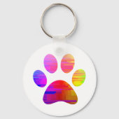 Paw Print Schlüsselanhänger (Rückseite)
