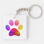 Paw Print Schlüsselanhänger (Rückseite)