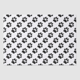 Paw Print Seidenpapier