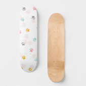 Paw Print Skateboard (Vorderseite)