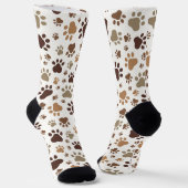 Paw Print Socks Socken (Gewinkelt)