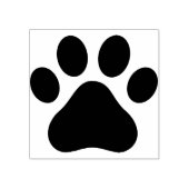 Paw Print Stamp Pad Gummistempel (Prägung)