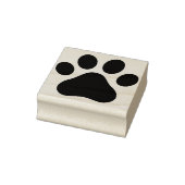 Paw Print Stamp Pad Gummistempel (Stempel)