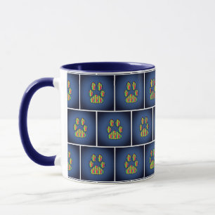 Paw Print Tasse