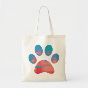 Paw Print Tragetasche