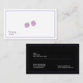 Paw Print Visitenkarte (Vorne/Hinten)