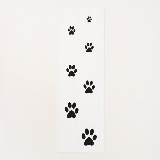 Paw Print YOGA MAT Yogamatte (Vorderseite)