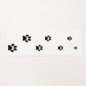Paw Print YOGA MAT Yogamatte (Vorderseite (Horizontal))