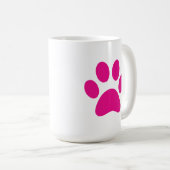 Paw      PrintCoffee-Tasse Kaffeetasse (VorderseiteRechts)