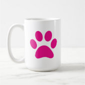 Paw      PrintCoffee-Tasse Kaffeetasse (Links)