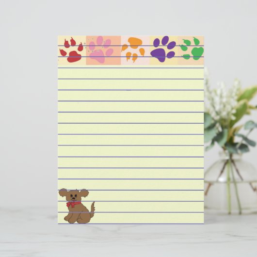 Paw Prints (Stehend Vorderseite)