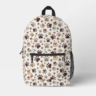 Paw Prints Backpack Bedruckter Rucksack