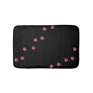 Paw Prints Badematte