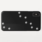 Paw Prints Case-Mate iPhone Case (Rückseite (Horizontal))