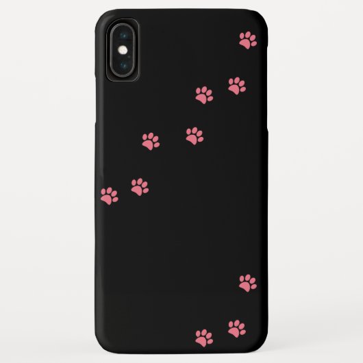 Paw Prints Case-Mate iPhone Hülle (Rückseite)
