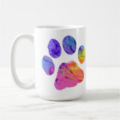 Paw Prints Coffee Tasse (Links)