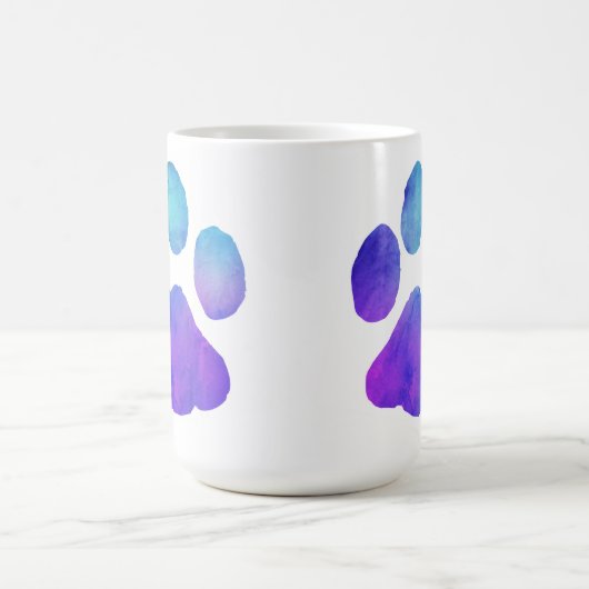 Paw Prints Coffee Tasse (Mittel)